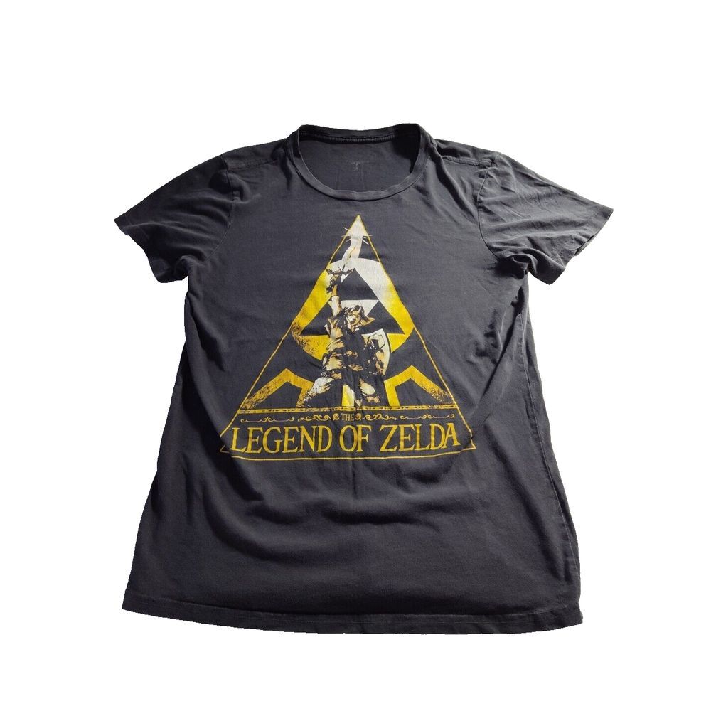 Vtg Legend Of Zelda Faded Promo Shirt Small Video Game N64 Cartoon TV Grunge 90s
